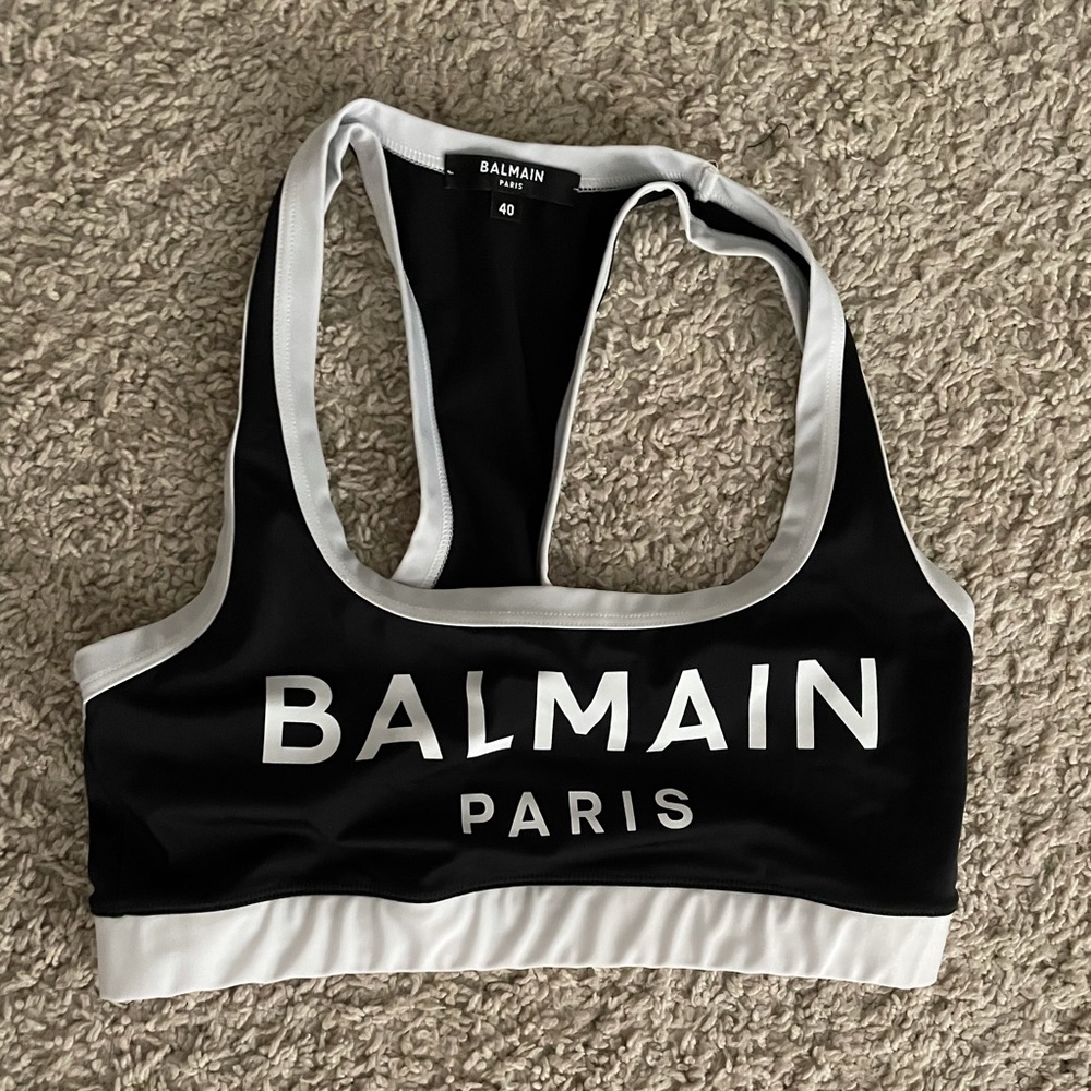Balmain sports bra